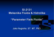 SI-2131 Mekanika Fluida