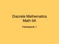 Discrete Mathematics Math 6A PowerPoint PPT Presentation