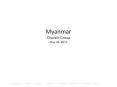 Myanmar Chavalit Group May 26, 2012 PowerPoint PPT Presentation