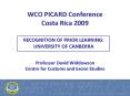 WCO PICARD Conference Costa Rica 2009 PowerPoint PPT Presentation