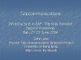 Telecommunications Infrastructure in EAP: The Way Forward Second Workshop Bali, 27-29 June 2004 PowerPoint PPT Presentation