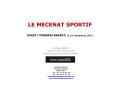 LE MECENAT SPORTIF OUEST LYONNAIS BASKET, le 22 septembre 2012 PowerPoint PPT Presentation