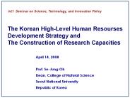 ADSL Penetration in Korea