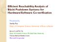 Efficient Reachability Analysis of B PowerPoint PPT Presentation
