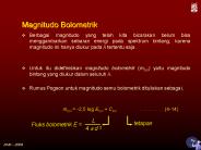 Magnitudo Bolometrik
