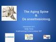 The Aging Spine PowerPoint PPT Presentation