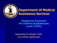 Department of Medical Assistance Services PowerPoint PPT Presentation