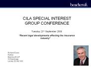 CILA SPECIAL INTEREST GROUP CONFERENCE