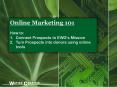 Online Marketing 101 PowerPoint PPT Presentation