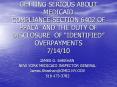 GETTING SERIOUS ABOUT MEDICAID COMPLIANCE:SECTION 6402 OF PPACA AND THE DUTY OF DISCLOSURE OF  PowerPoint PPT Presentation