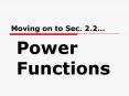 Moving on to Sec. 2.2 PowerPoint PPT Presentation