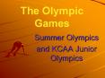 The Olympic Games PowerPoint PPT Presentation