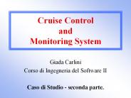 Cruise Control and Monitoring System