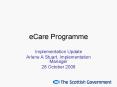 eCare Programme PowerPoint PPT Presentation