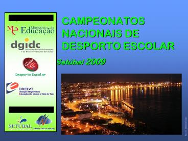 CAMPEONATOS NACIONAIS DE DESPORTO ESCOLAR