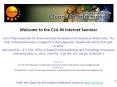 Welcome to the CLU-IN Internet Seminar PowerPoint PPT Presentation