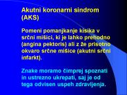 Akutni koronarni sindrom (AKS)