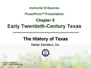 Instructor E-Sources PowerPoint