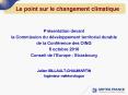 Le point sur le changement climatique PowerPoint PPT Presentation