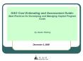 GAO Cost Estimating and Assessment Guide: Best Practices for Developing and Managing Capital Program Costs   by Karen Richey PowerPoint PPT Presentation