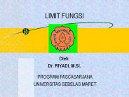 LIMIT FUNGSI