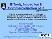 ICTSD-UNCTAD Regional Dialogue on IPR, Innovation