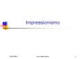 Impressionismo PowerPoint PPT Presentation