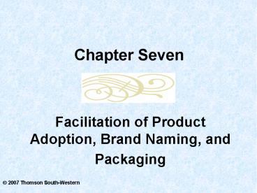 Brand Names, Logos, Packages, and Point-of-Purchase Materials