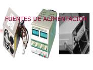 FUENTES DE ALIMENTACION