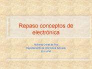 Repaso conceptos de electr