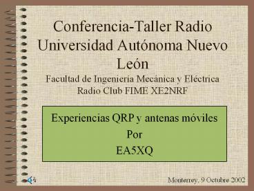 Conferencia-Taller Radio Universidad Aut
