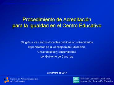 Procedimiento de Acreditaci