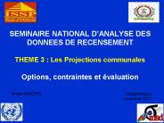 SEMINAIRE NATIONAL D