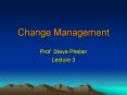 Change Management PowerPoint PPT Presentation