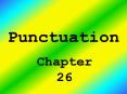 Punctuation PowerPoint PPT Presentation