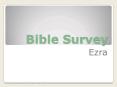 Bible Survey PowerPoint PPT Presentation