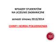 WYJAZDY STUDENT PowerPoint PPT Presentation