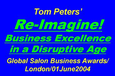 Tom Peters