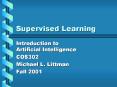 Supervised Learning PowerPoint PPT Presentation