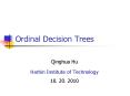 Ordinal Decision Trees PowerPoint PPT Presentation