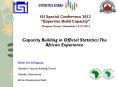ISI Special Conference 2012  PowerPoint PPT Presentation