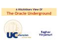 A Hitchhikers View Of The Oracle Underground PowerPoint PPT Presentation