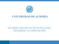 UNIVERSIDAD DE ALMER PowerPoint PPT Presentation