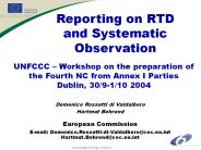 Reporting on RTD and Systematic Observation