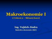 Makroekonomie I ( Cvicen