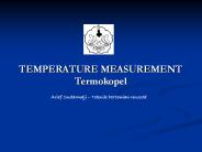 TEMPERATURE MEASUREMENT