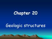 Geologic structures