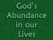 Spiritual and physical blessings