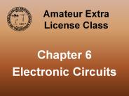 Amateur Extra License Class