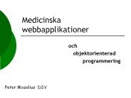 Medicinska webbapplikationer